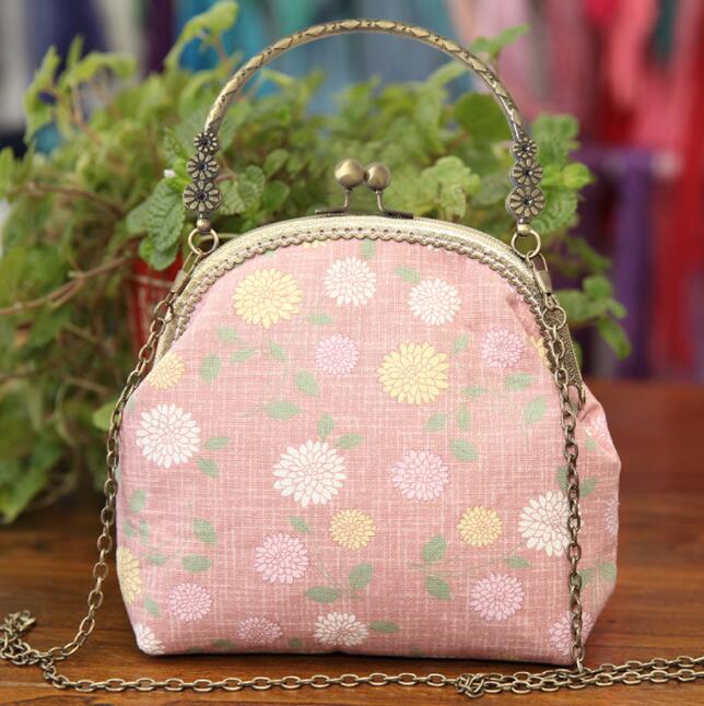 3D DIY Handmade Ribbon Embroidery Bag