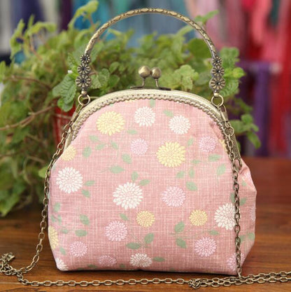 3D DIY Handmade Ribbon Embroidery Bag