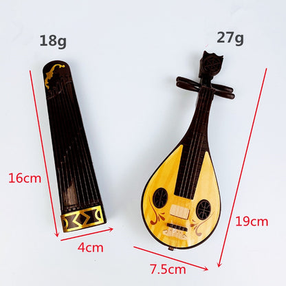 Chinese Style Retro Bjd Doll Musical Instrument Toy Gift
