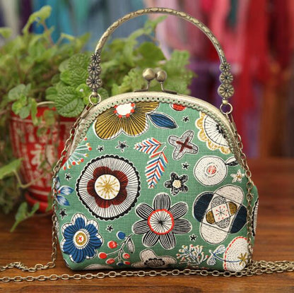 3D DIY Handmade Ribbon Embroidery Bag