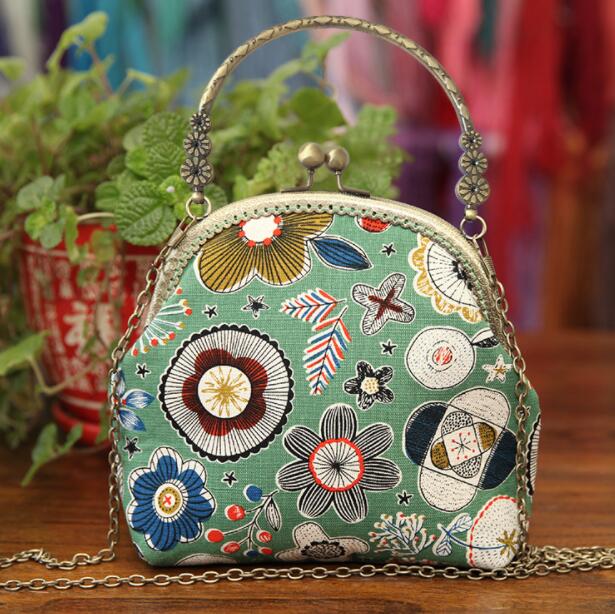 3D DIY Handmade Ribbon Embroidery Bag
