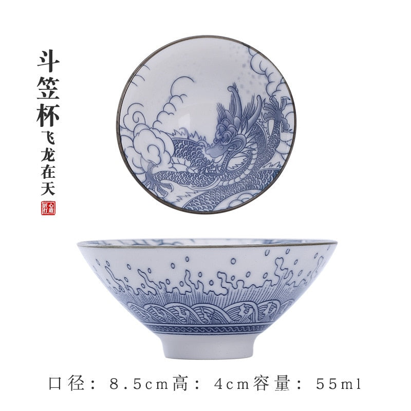 55ml Chinese Ceramic Single Tea Set Cup