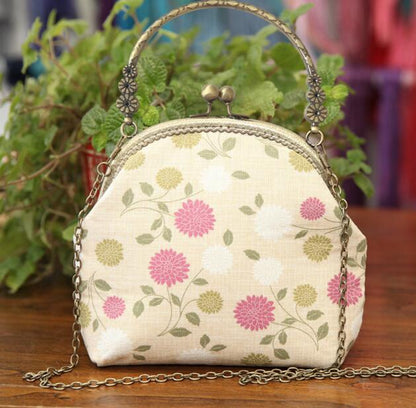3D DIY Handmade Ribbon Embroidery Bag