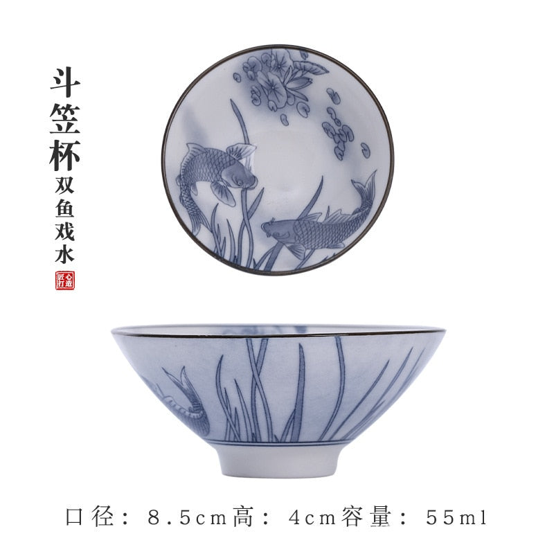 55ml Chinese Ceramic Single Tea Set Cup