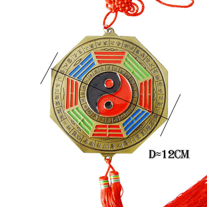 Chinese Zodiac Knot Feng Shui Bagua Taoist FengShui Mirror