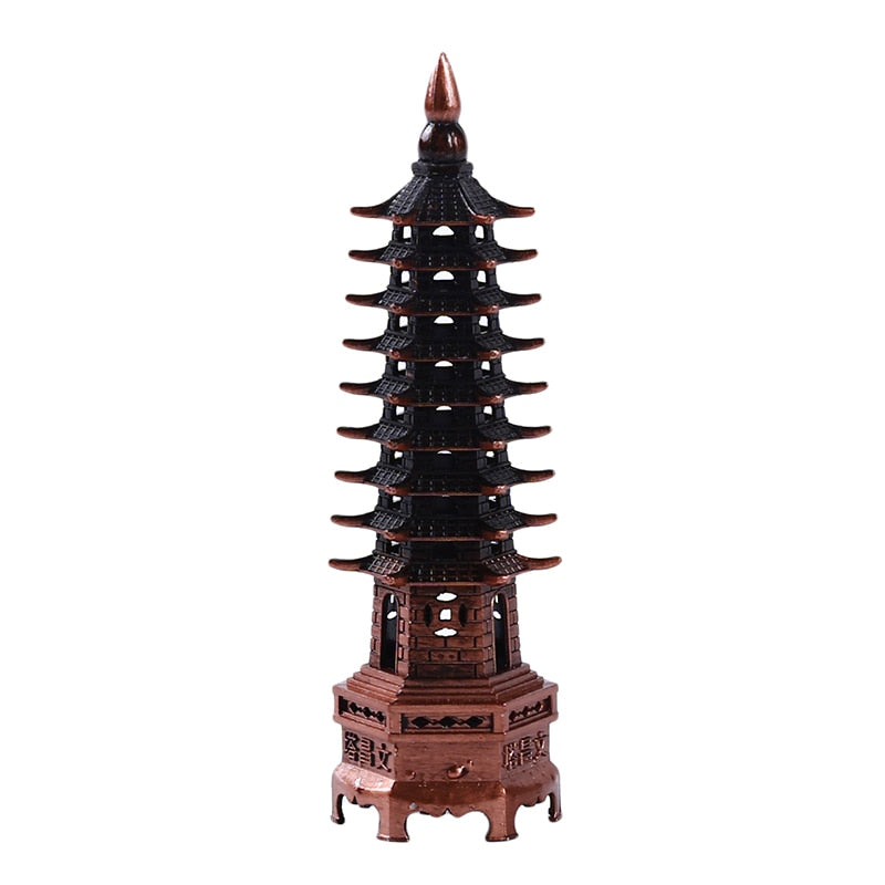 Zinc Alloy Feng Shui Wen Chang Pagoda For Education And Career