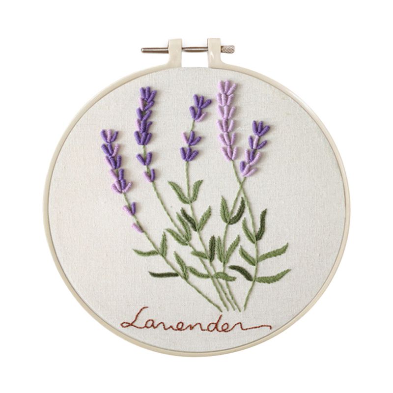 DIY Flowers Stamped Embroidery Starter Kit