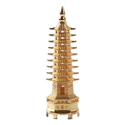 Zinc Alloy Feng Shui Wen Chang Pagoda For Education And Career