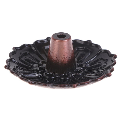 Incense Burner Stick Buddhism Lotus Holder Plate