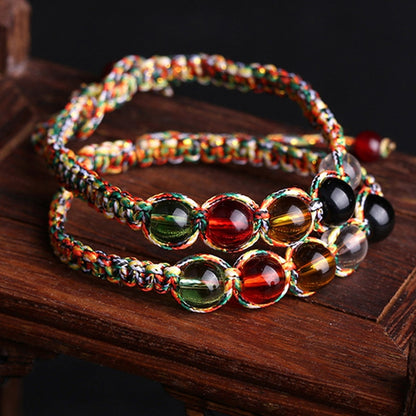 Ethnic Hand-woven Multi Colored Rope