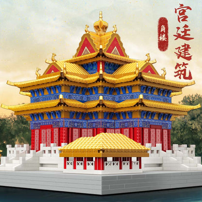Chinese Ancient Palace Micro Building Blocks