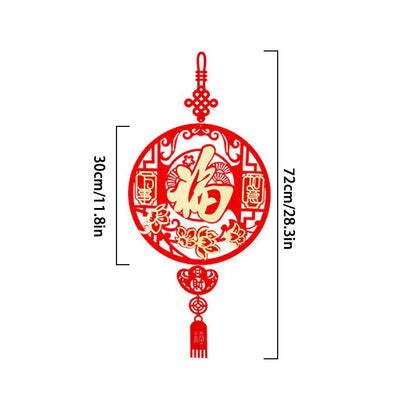 New Year Fu Pendant Housewarming Knot Decoration