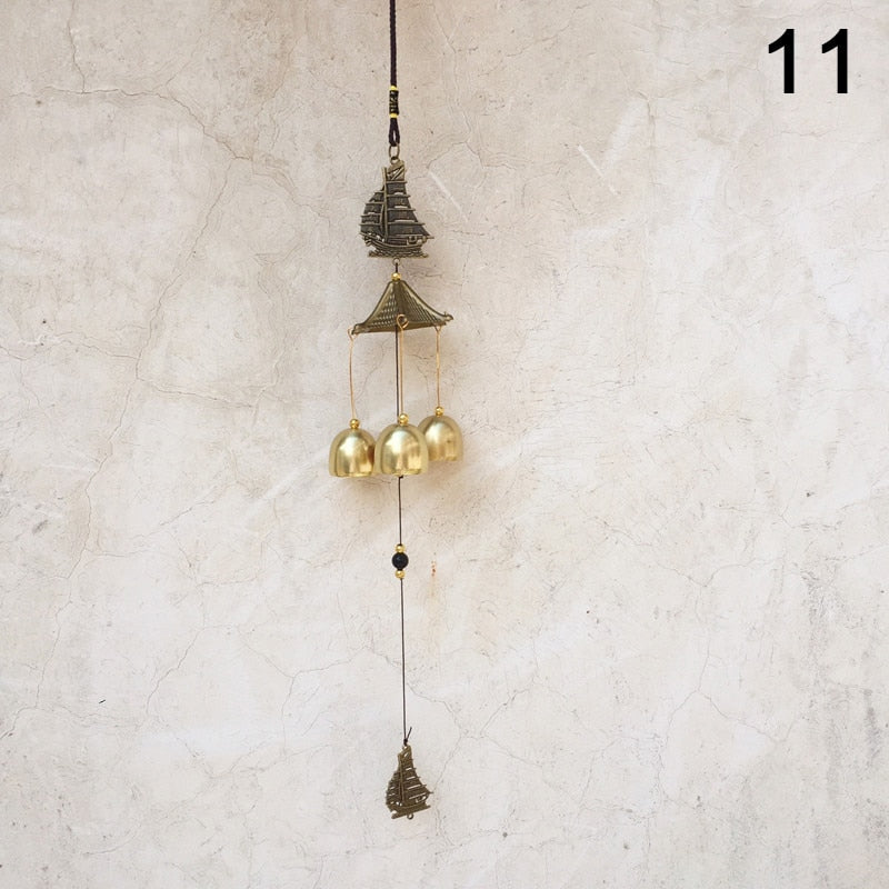 Antique Copper Wind Chime Decoration