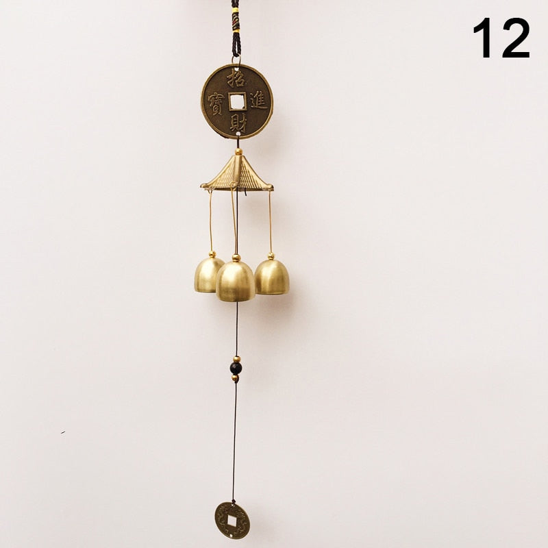 Antique Copper Wind Chime Decoration