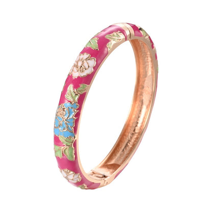 Enameled Chinese Bracelets