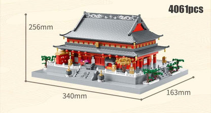 Chinese Ancient Palace Micro Building Blocks