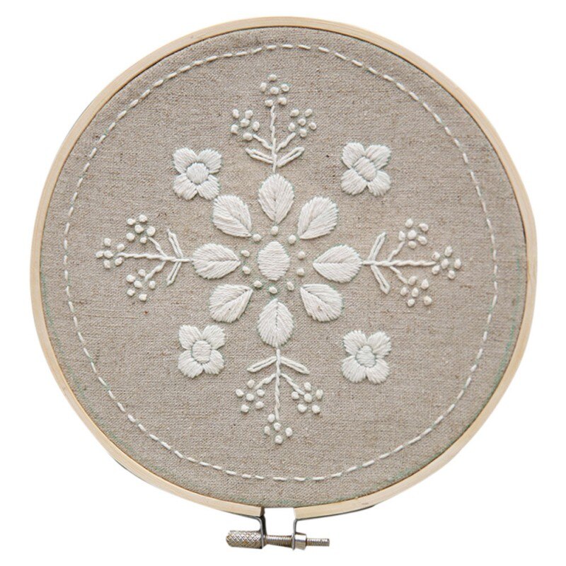DIY Flowers Stamped Embroidery Starter Kit