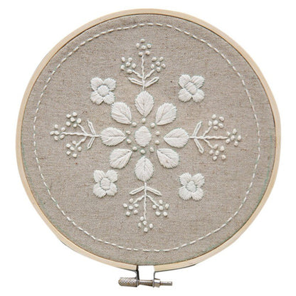 DIY Flowers Stamped Embroidery Starter Kit