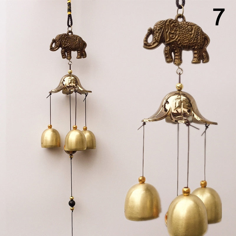 Antique Copper Wind Chime Decoration
