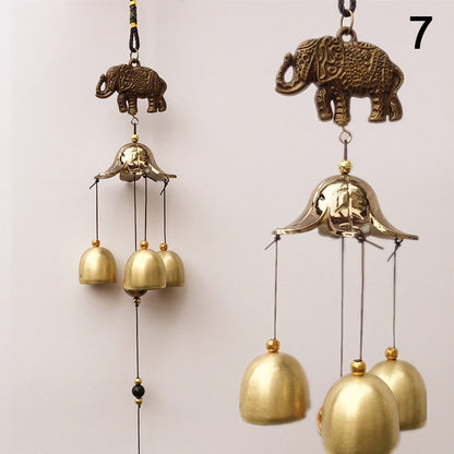 Antique Copper Wind Chime Decoration