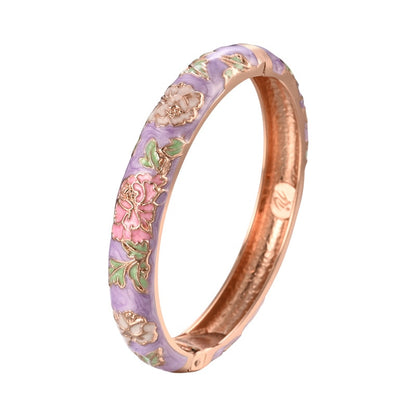 Enameled Chinese Bracelets