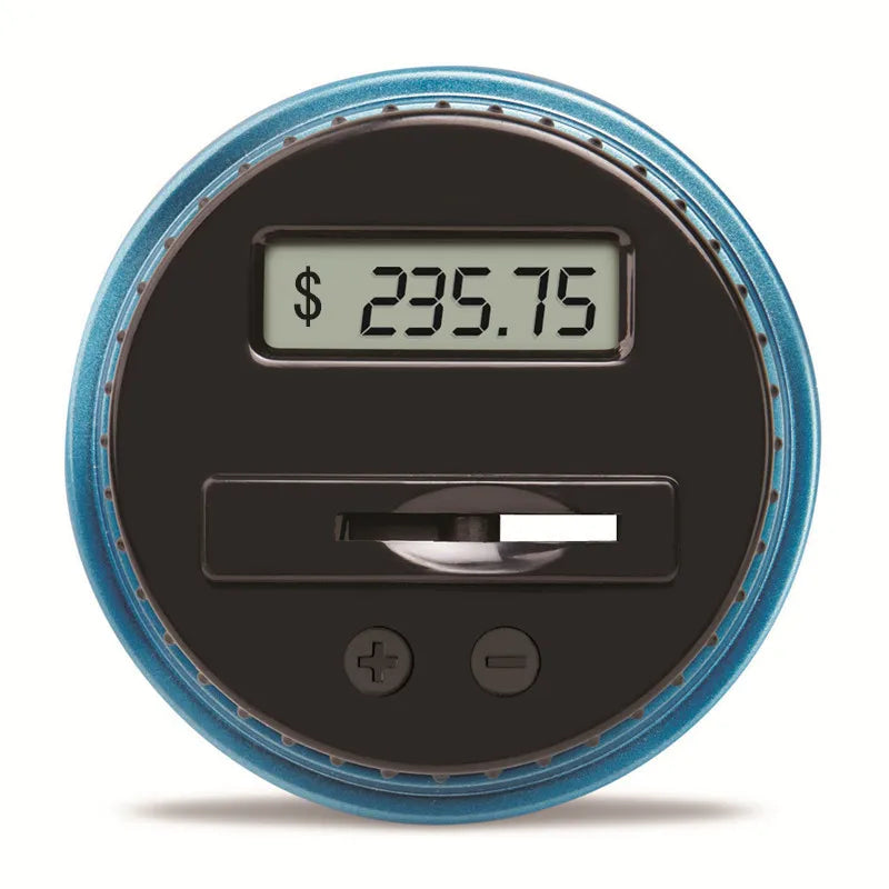 Digital Counting Money Jar Fits All Coins