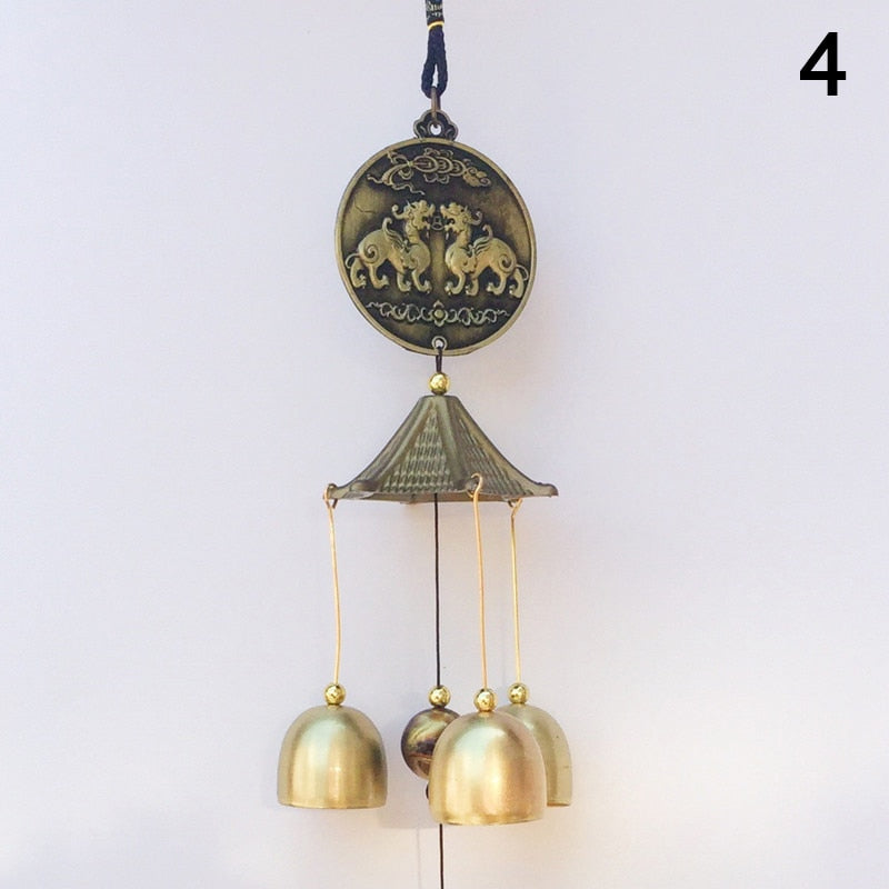Antique Copper Wind Chime Decoration