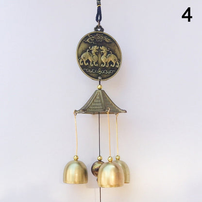 Antique Copper Wind Chime Decoration
