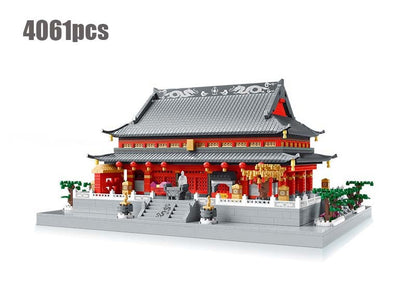 Chinese Ancient Palace Micro Building Blocks