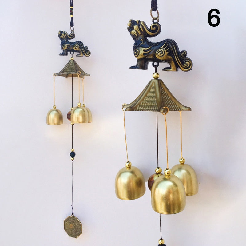 Antique Copper Wind Chime Decoration