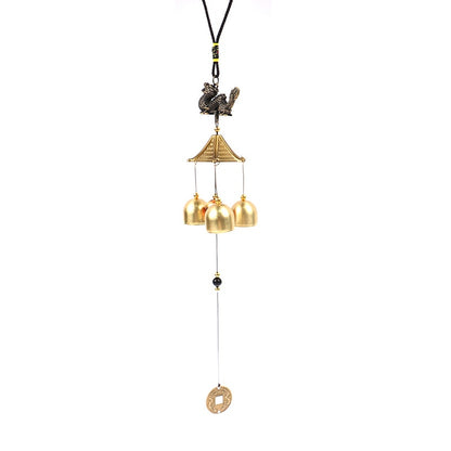 Antique Copper Wind Chime Decoration