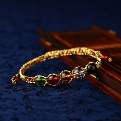 Ethnic Hand-woven Multi Colored Rope
