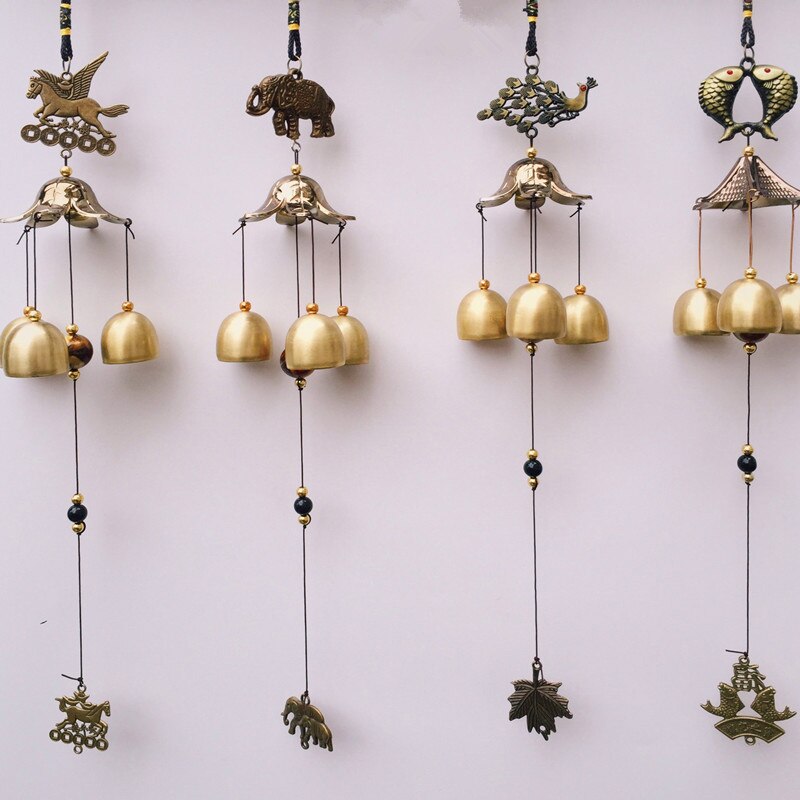 Antique Copper Wind Chime Decoration