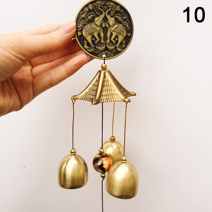 Antique Copper Wind Chime Decoration