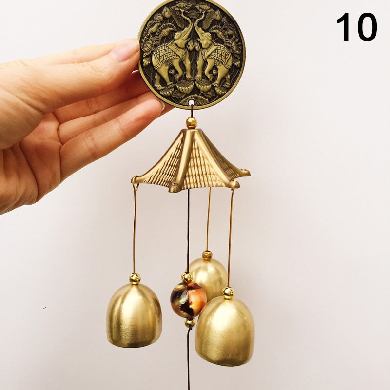 Antique Copper Wind Chime Decoration