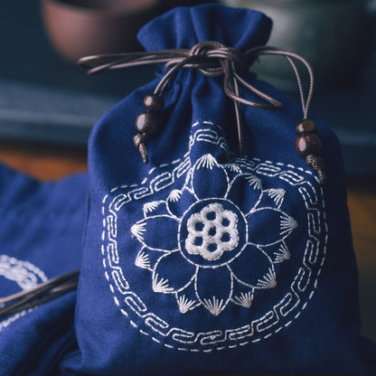 DIY Handmade Storage Bag Embroidery Kit