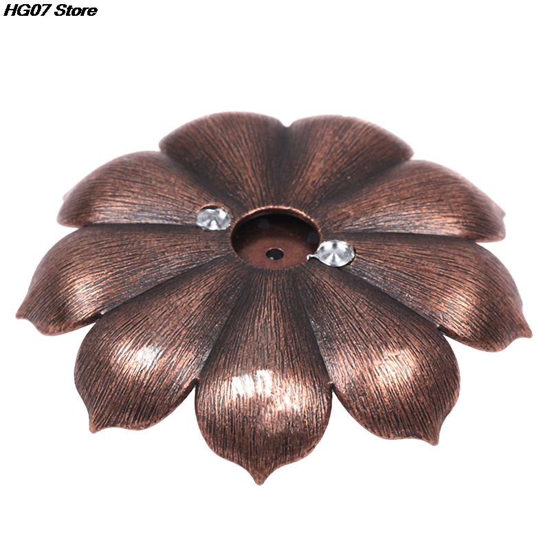 Incense Burner Stick Buddhism Lotus Holder Plate