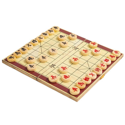 Wooden Chinese Chess Board Game Xiangqi