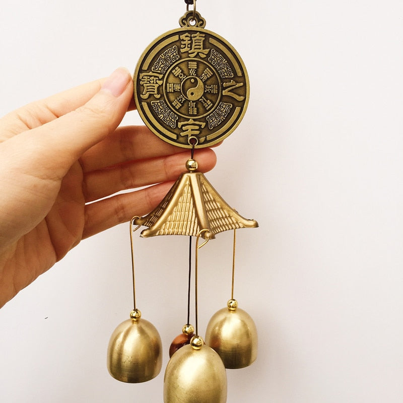 Antique Copper Wind Chime Decoration