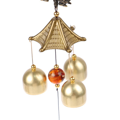 Antique Copper Wind Chime Decoration