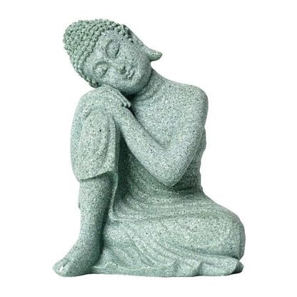 Green Sandstone Buddha Ornament