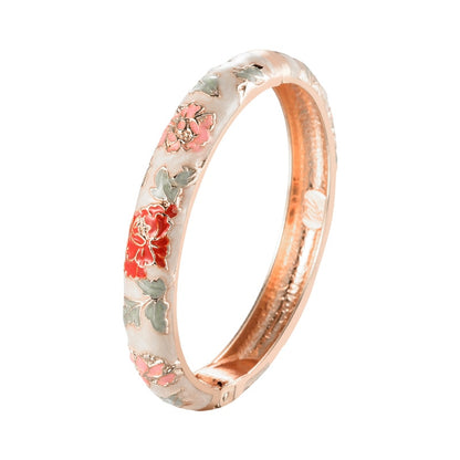 Enameled Chinese Bracelets