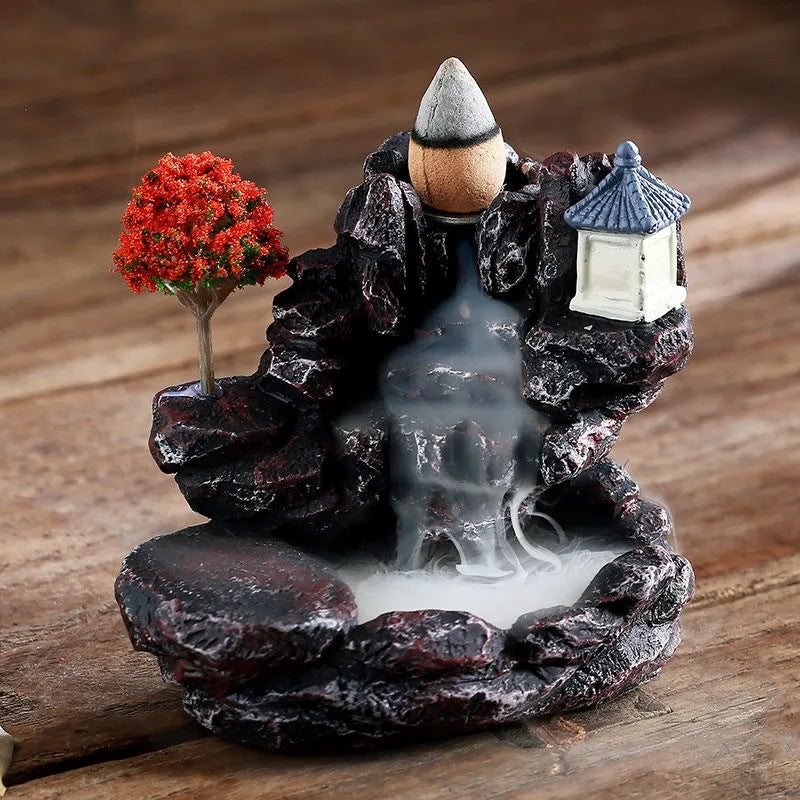 Waterfall Incense Burner