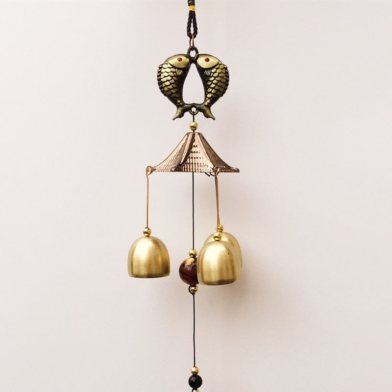 Antique Copper Wind Chime Decoration