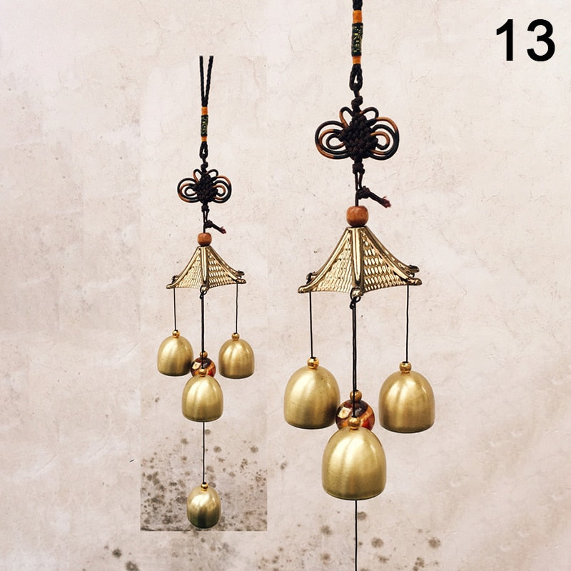 Antique Copper Wind Chime Decoration