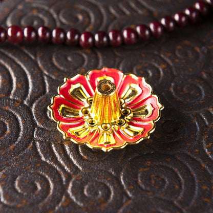 Incense Burner Stick Buddhism Lotus Holder Plate